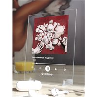Портреты картины репродукции на заказ - FACE - Невзаимное падение - постер Spotify