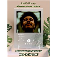 Портреты картины репродукции на заказ - The Weeknd - Heartless - постер Spotify
