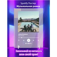Портреты картины репродукции на заказ - Jonas Brothers - Only Human - постер Spotify