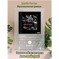 Портреты картины репродукции на заказ - ANSWER DEPO, DUMP FOR AMBITION Авантюра - постер Spotify
