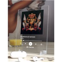 Портреты картины репродукции на заказ - Джизус - Ограбленный магазин - постер Spotify