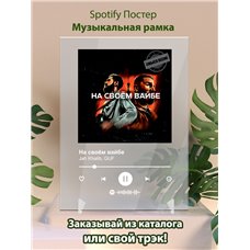 Картина на холсте по фото Модульные картины Печать портретов на холсте Jah Khalib, GUF - На своём вайбе - постер Spotify