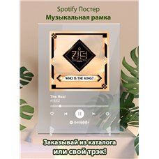 Картина на холсте по фото Модульные картины Печать портретов на холсте ATEEZ - The Real - постер Spotify