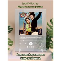 Портреты картины репродукции на заказ - Lana Del Rey - The Next Best American Record - постер Spotify