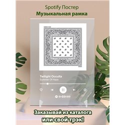 Summer Of Haze - Twilight Occulta - постер Spotify - Модульная картины, Репродукции, Декоративные панно, Декор стен