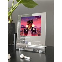 Портреты картины репродукции на заказ - Juice WRLD - Fighting Demons - постер Spotify