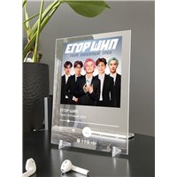 Портреты картины репродукции на заказ - ЕГОР ШИП - Твой любимый трек - постер Spotify