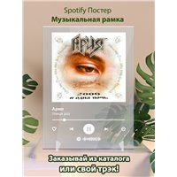 Портреты картины репродукции на заказ - Ария - Улица роз - постер Spotify