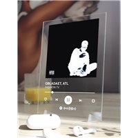 Портреты картины репродукции на заказ - OBLADAET, ATL - FASHION TV - постер Spotify