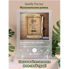 Картина на холсте по фото Модульные картины Печать портретов на холсте Каспийский груз, Гансэлло - Частушки - постер Spotify