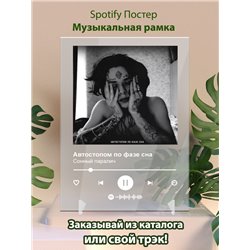 Автостопом по фазе сна - Сонный паралич - постер Spotify - Модульная картины, Репродукции, Декоративные панно, Декор стен