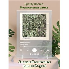 Картина на холсте по фото Модульные картины Печать портретов на холсте ssshhhiiittt - Радио волн - постер Spotify