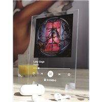 Портреты картины репродукции на заказ - Lady Gaga - Replay - постер Spotify