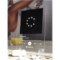 Портреты картины репродукции на заказ - Свидиние - Случайная любовь - постер Spotify