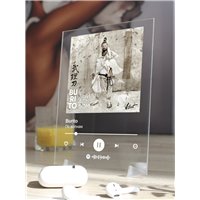 Портреты картины репродукции на заказ - Burito - По волнам - постер Spotify