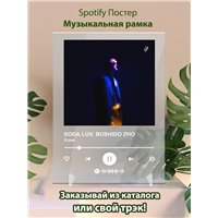 Портреты картины репродукции на заказ - SODA LUV, BUSHIDO ZHO - Коми - постер Spotify