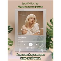 Портреты картины репродукции на заказ - Billie Eilish - NDA - постер Spotify