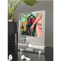 Портреты картины репродукции на заказ - Три дня дождя - Демоны - постер Spotify