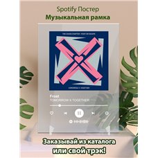 Картина на холсте по фото Модульные картины Печать портретов на холсте TOMORROW X TOGETHER Frost - постер Spotify