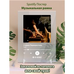 Грот - Страна Перекрестков - постер Spotify - Модульная картины, Репродукции, Декоративные панно, Декор стен