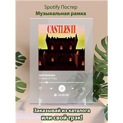 Lil peep Lil Tracy - witchblades - постер Spotify - Модульная картины, Репродукции, Декоративные панно, Декор стен