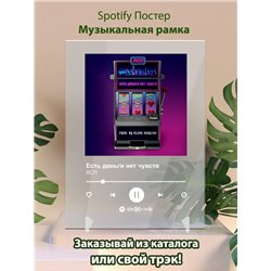 ЛСП - Есть деньги нет чувств - постер Spotify - Модульная картины, Репродукции, Декоративные панно, Декор стен