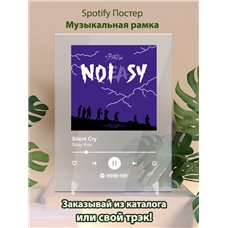 Картина на холсте по фото Модульные картины Печать портретов на холсте Stray Kids - Silent Cry - постер Spotify