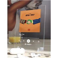 Портреты картины репродукции на заказ - Lil Skies - Real Ties - постер Spotify