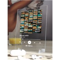 Портреты картины репродукции на заказ - Скриптонит - Москва любит - постер Spotify