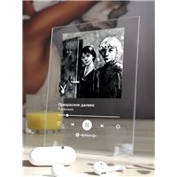 Портреты картины репродукции на заказ - Pyrokinesis - Прекрасное далеко - постер Spotify