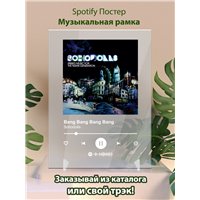 Портреты картины репродукции на заказ - Sohodolls - Bang Bang Bang Bang - постер Spotify