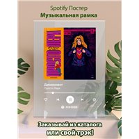 Портреты картины репродукции на заказ - Просто Лера - Дисконнект - постер Spotify