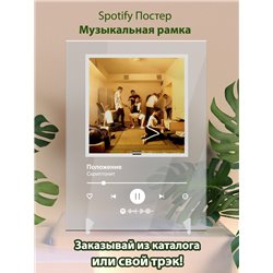Скриптонит - Положение - постер Spotify - Модульная картины, Репродукции, Декоративные панно, Декор стен