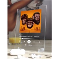 Портреты картины репродукции на заказ - Pretty Scream Lil DRUG HILL Fresco - Чары - постер Spotify