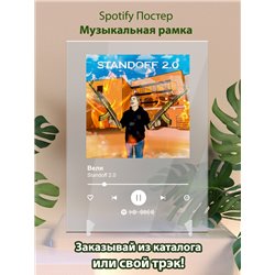 Standoff 2 0 - Веля - постер Spotify - Модульная картины, Репродукции, Декоративные панно, Декор стен