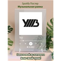 Портреты картины репродукции на заказ - УННВ - Муза - постер Spotify
