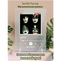 Портреты картины репродукции на заказ - Kiss - Charisma - постер Spotify