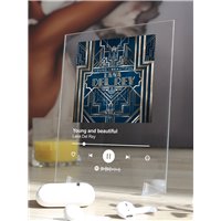 Портреты картины репродукции на заказ - Lana Del Rey - Young and beautiful - постер Spotify