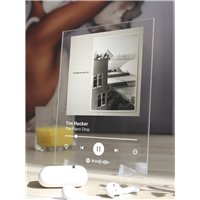 Портреты картины репродукции на заказ - Tim Hecker - The Piano Drop - постер Spotify