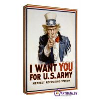 Портреты картины репродукции на заказ - I WANT YOU