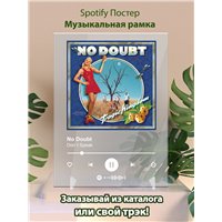 Портреты картины репродукции на заказ - No Doubt - Don`t Speak - постер Spotify