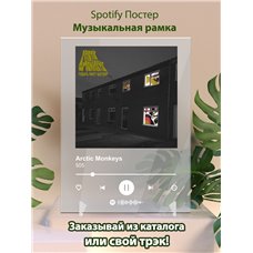 Картина на холсте по фото Модульные картины Печать портретов на холсте Arctic Monkeys - 505 - постер Spotify