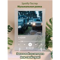 Портреты картины репродукции на заказ - lil krystalll - +44 - постер Spotify