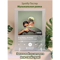 Портреты картины репродукции на заказ - Егор Крид, OG Buda - ЗДРАВСТВУЙТЕ (feat - постер Spotify