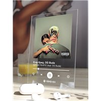 Портреты картины репродукции на заказ - Егор Крид, OG Buda - ЗДРАВСТВУЙТЕ (feat - постер Spotify