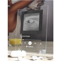 Портреты картины репродукции на заказ - ТЭЦ - Русская бездна - постер Spotify