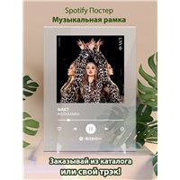 Портреты картины репродукции на заказ - INSTASAMKA - ФАКТ - постер Spotify