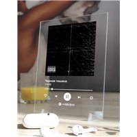 Портреты картины репродукции на заказ - УННВ - Черная тишина - постер Spotify