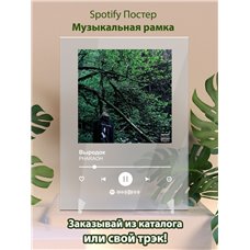 Картина на холсте по фото Модульные картины Печать портретов на холсте PHARAOH - Выродок - постер Spotify