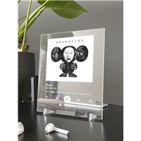 Портреты картины репродукции на заказ - Кровосток - Лоси - постер Spotify